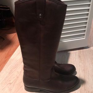 Melissa button Frye boots